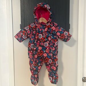Gusti girls snowsuit size 3 months